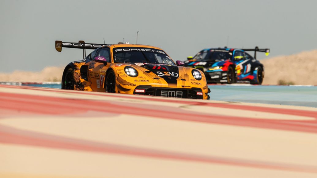 Porsche 911 GT3 R, Manthey EMA (#91), Yasser Shahin (AUS), Morris Schuring (NL), Richard Lietz (A), FIA WEC, Bahrain, race, 20024, Porsche AG