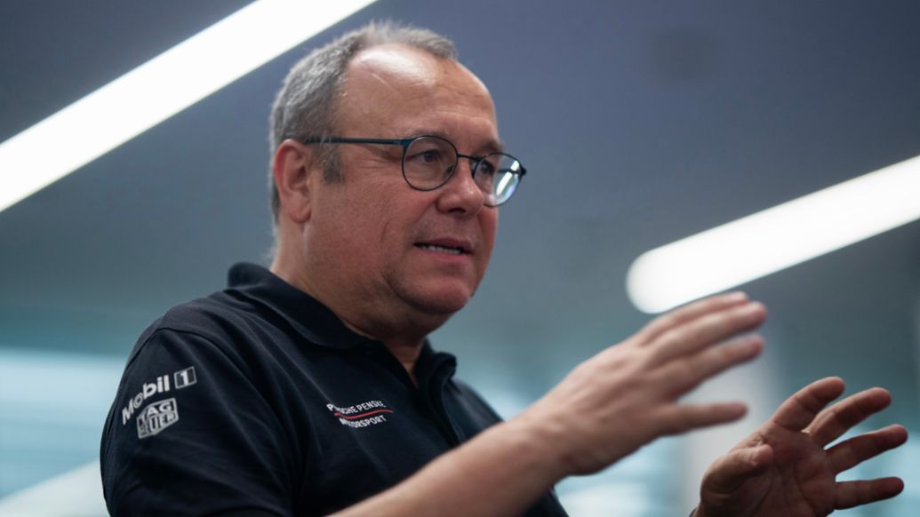 Urs Kuratle, Director Factory Motorsport LMDh, FIA WEC, Bahrain, race, 20024, Porsche AG