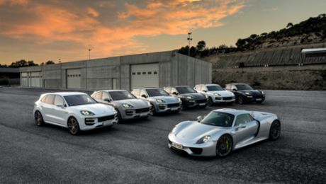 Eine Übersicht: Die Hybrid-Modelle von Porsche