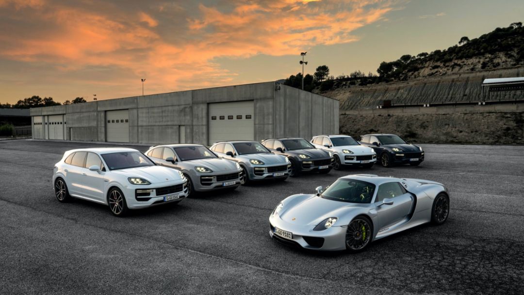Eine Übersicht: Die Hybrid-Modelle von Porsche